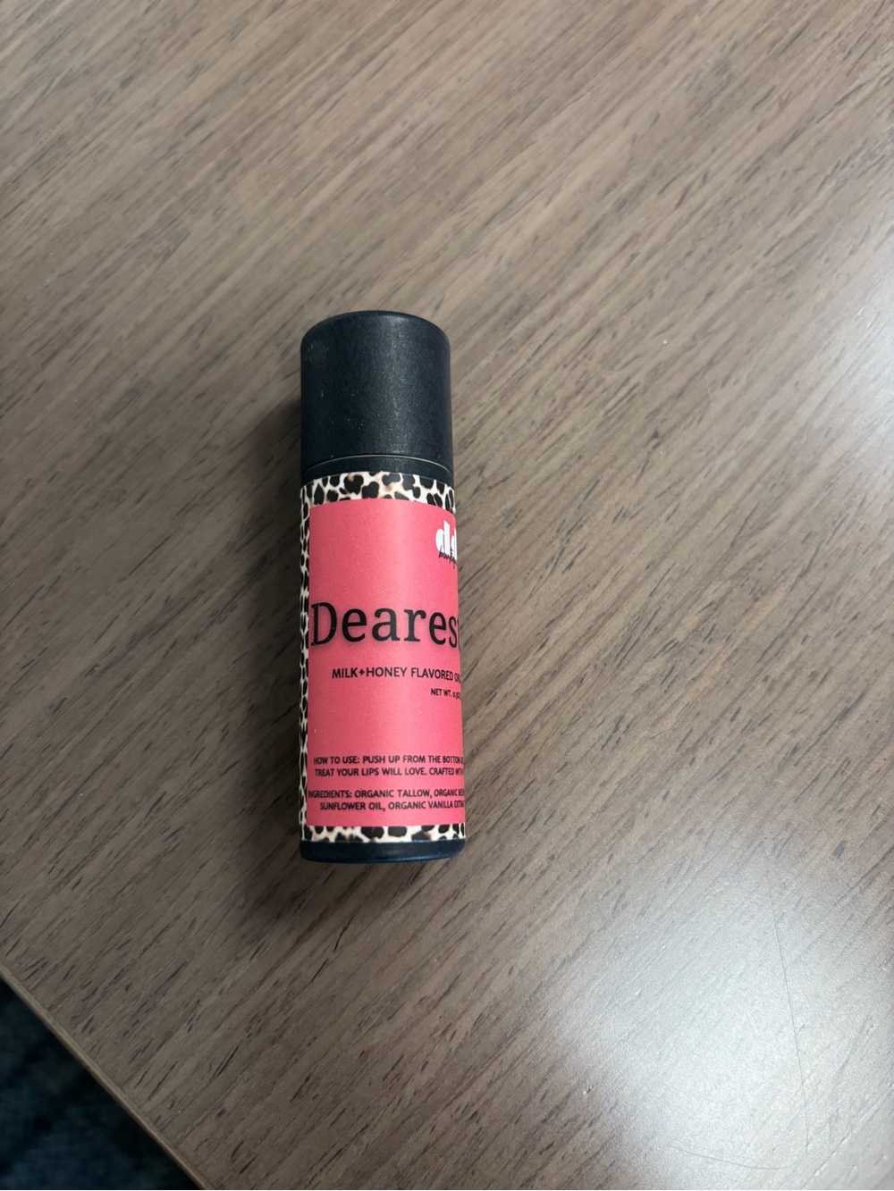 Be Well Dearest Diva Milk + Honey Tallow Lip Balm -
